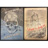 WW2 Third Reich Propaganda Leaflets dropped on Allied Troops in Italy 1944. "Beach Head - Death's