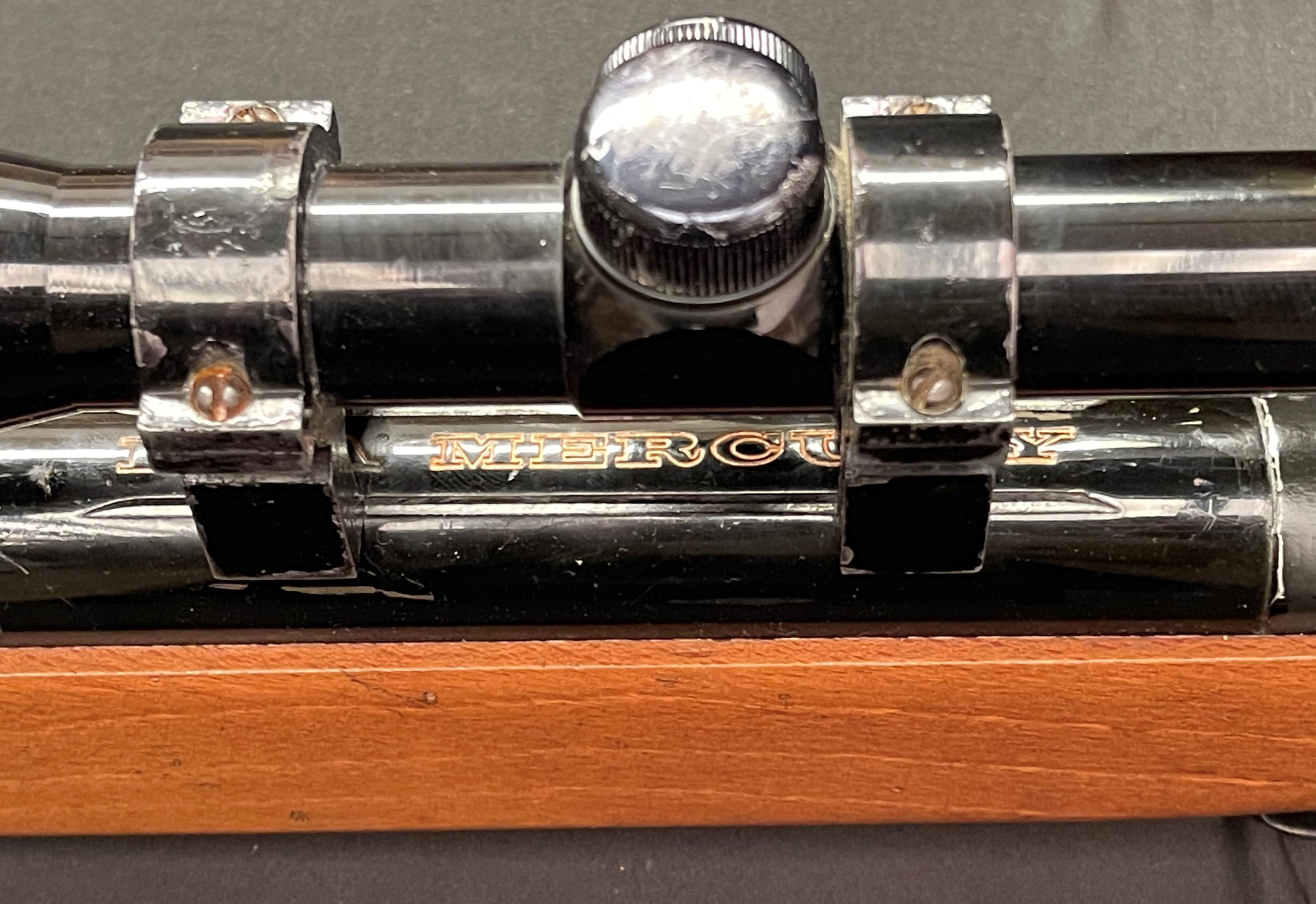 BSA Mercury Mark II .22 Air Rifle serial number ZA1468 with 470mm long barrel fitted with a Model 12 - Image 10 of 15