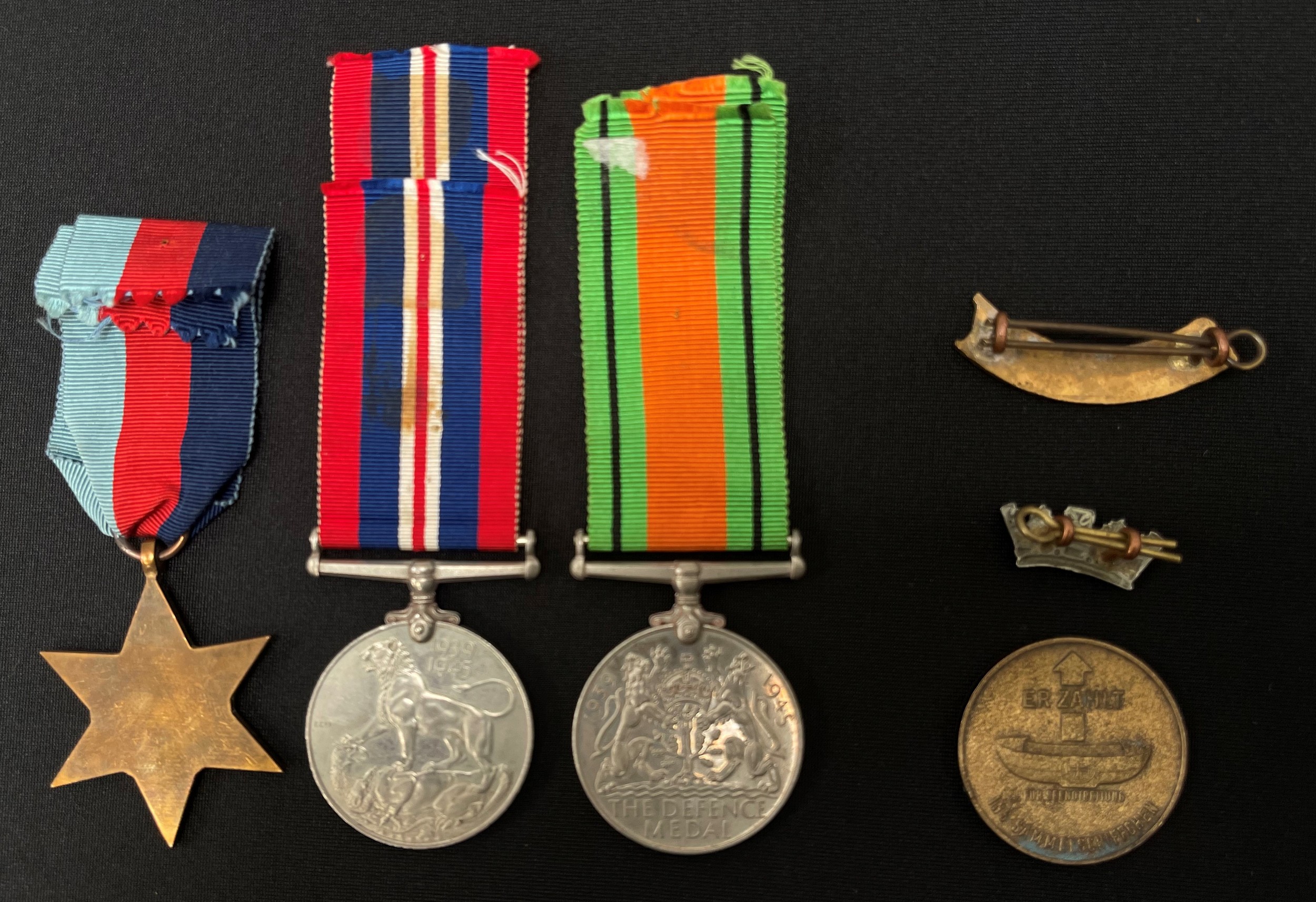 WW2 British Medal Group comprising of 1939-45 Star, War Medal and Defence Medal to 6147719 Pte James - Image 4 of 4