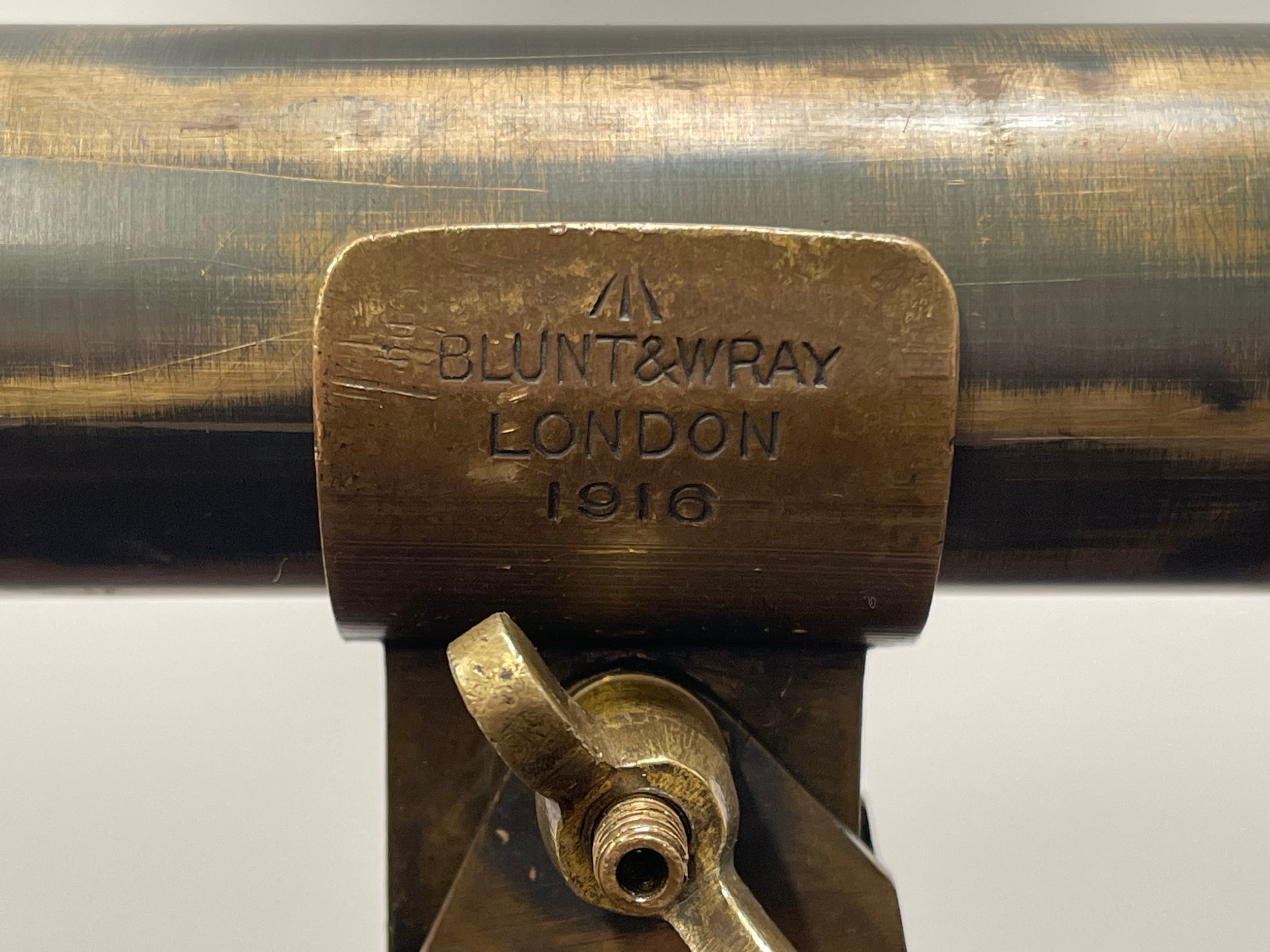 WW1 British Telescope Signaling MK VI maker marked "BC & Co Ltd" (Broadhurst Clarkson & Co.) - Image 3 of 11