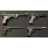 Four Air Pistols for spares or repairs: Diana SP50: Diana Repeater: The Gat: .177 Italian RO71 (4)