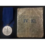 WW2 Third Reich Dienstauszeichnung der Wehrmacht 4.Klasse, 4 Jahre - Long Service Medal 4th Class, 4