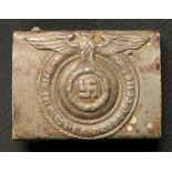 Reproduction SS Belt Buckle. No markings.