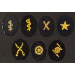 WW2 Third Reich Hitler Youth Naval Section Trade Insignias collection (7)