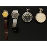 WW2 British Watch collection to include: Watch, Wrist, Waterproof by Vertex. One of the so called "