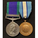 ERII General Service Medal with Northern Ireland Clasp to 24682291 Fusilier AJS Alexander, Royal
