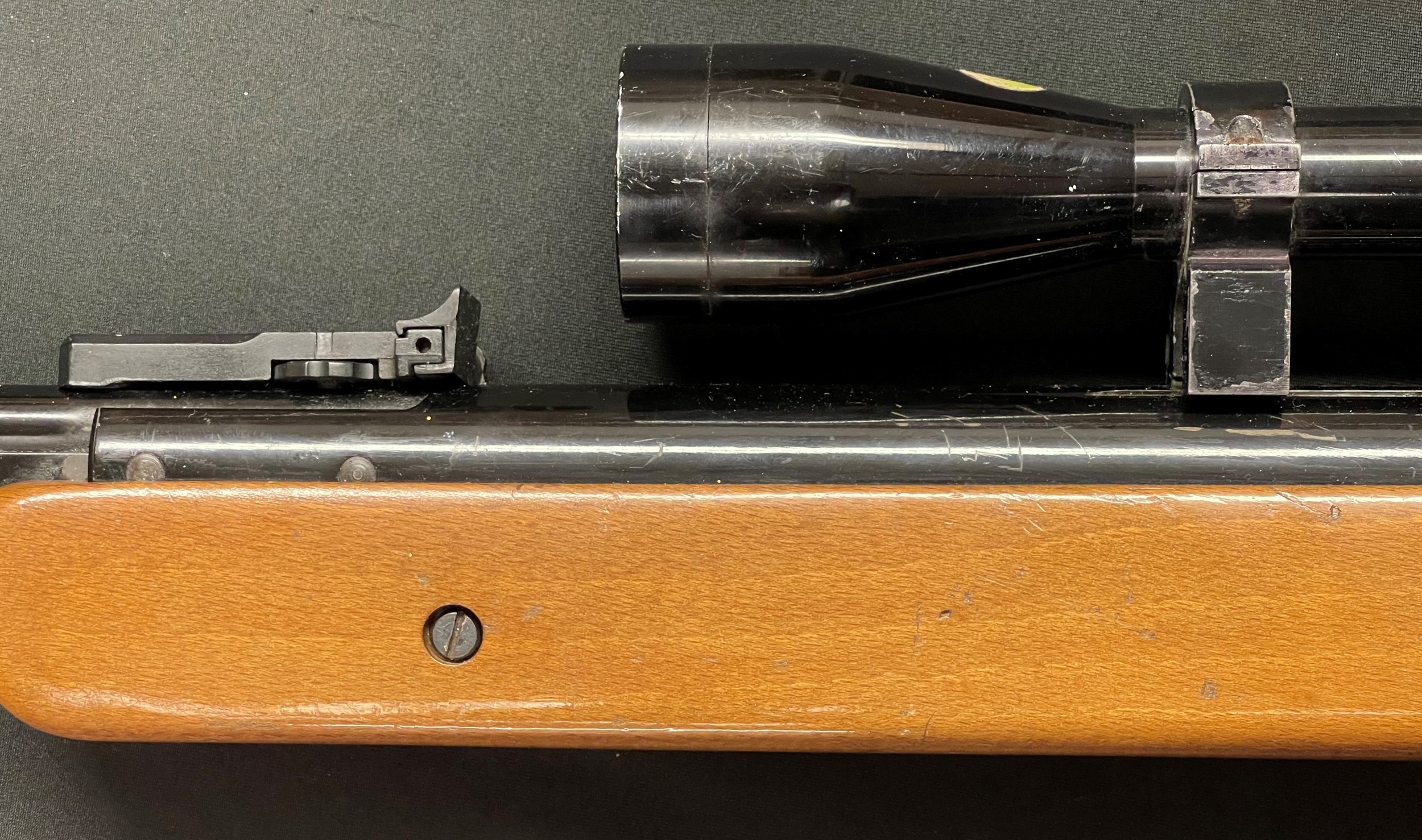 BSA Mercury Mark II .22 Air Rifle serial number ZA1468 with 470mm long barrel fitted with a Model 12 - Image 13 of 15