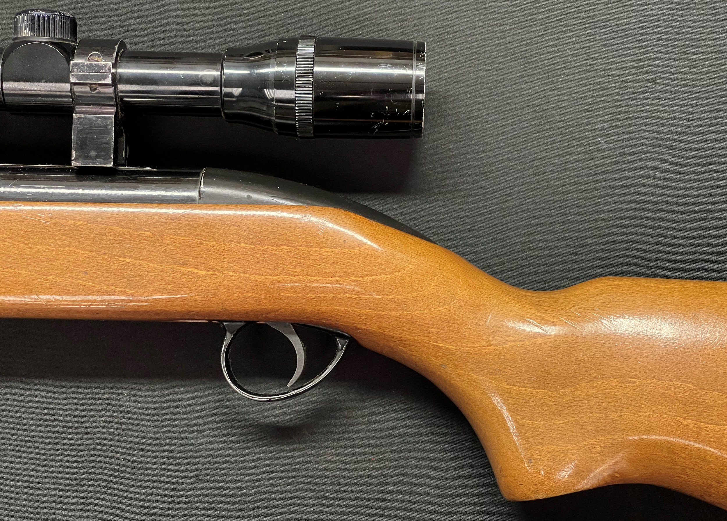 BSA Mercury Mark II .22 Air Rifle serial number ZA1468 with 470mm long barrel fitted with a Model 12 - Image 8 of 15