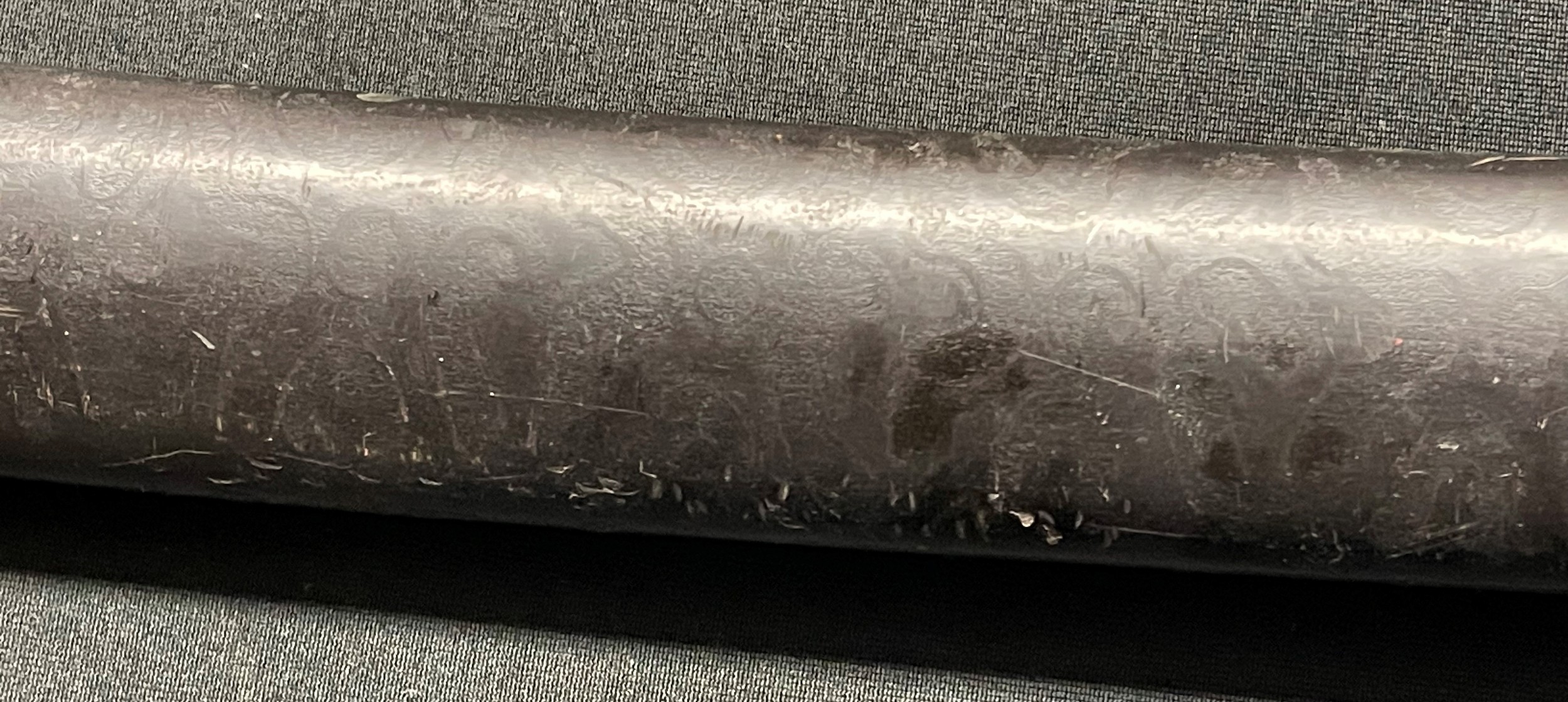 Japanese Katana with single edged blade 640mm in length. Tang is signed. Two holes to tang. - Image 14 of 37