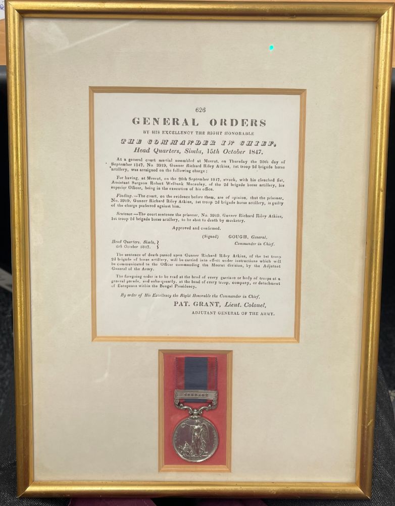 The Derby Saleroom Medals, Militaria and Firearms Auction - online bidding only