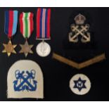 WW2 British 1939-45 Star, Italy Star and War Medal. All complete with original ribbons. Along with