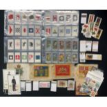 Military Cigarette Cards by Players "Army Corps & Divisional Signs 1914-1918", 150 cards in three