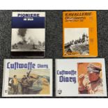 Books: "Pioneer der Waffen SS im Bild": "Kavallerie Division der Waffen SS Im Bild": "Luftwaffe