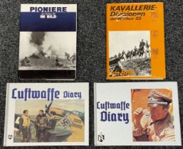 Books: "Pioneer der Waffen SS im Bild": "Kavallerie Division der Waffen SS Im Bild": "Luftwaffe