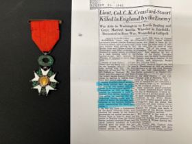 WW1 French Ordre National de la Légion d'honneur Knights Order medal , 3rd French Republic 1870 as