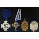 WW2 Third Reich medal Collection to include: Treue Dienst Ehrenzeichen, 25 Jahre - Faithful