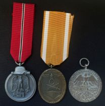 WW2 Third Reich Medaille "Winterschlacht im Osten 1941/42" (Ostmedaille) - Russian Front Medal