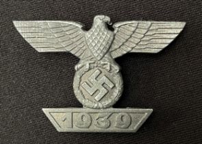 WW2 Third Reich 1939 Spange zum Eisernen Kreuzes 1er Klasse 1914. Bar to the Iron Cross 1st Class.