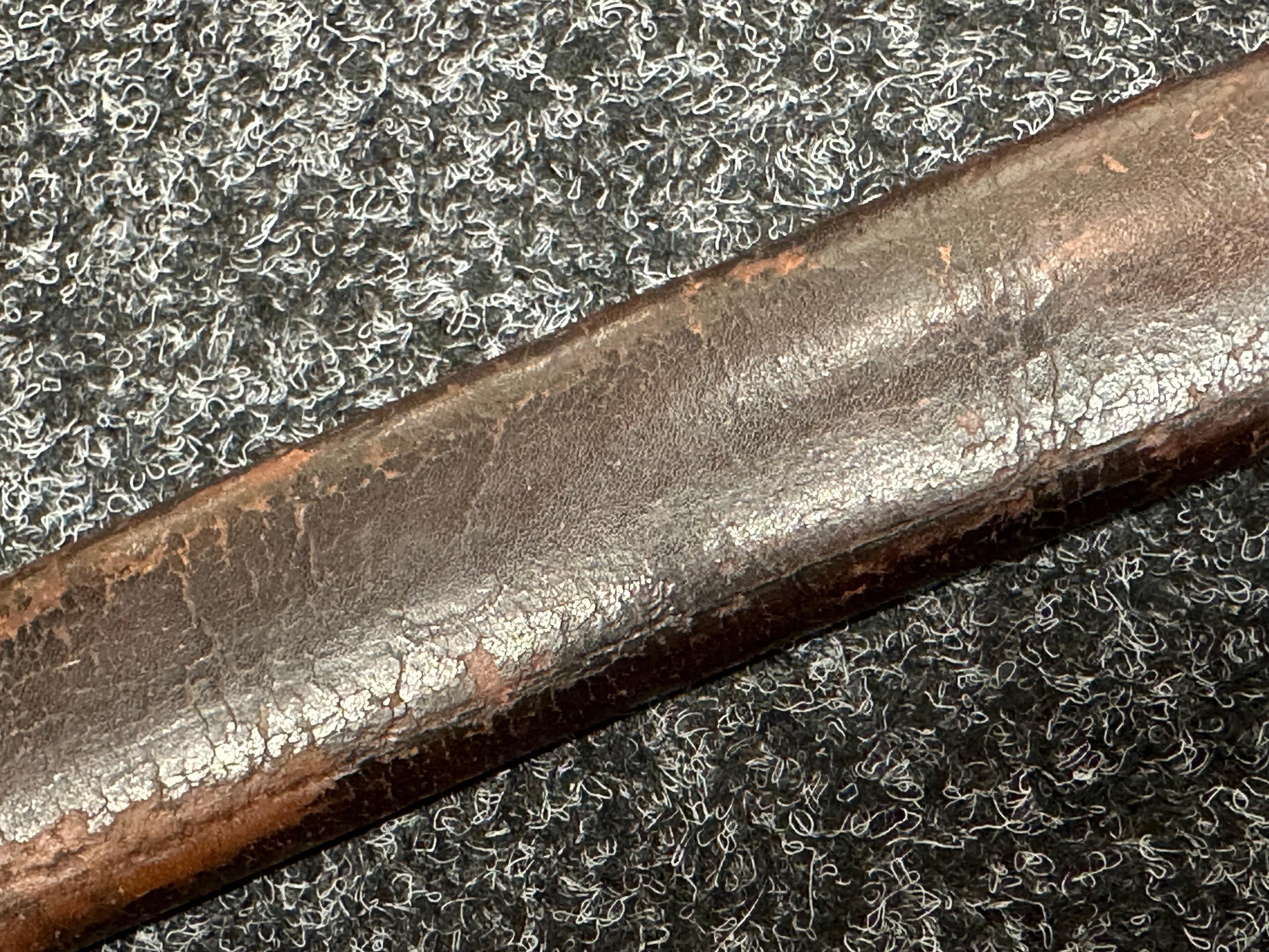 French Model 1804 Bording Cutlass with curved single edged blade 595mm in length, maker marked " - Image 19 of 28