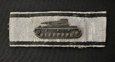 WW2 Third Reich Panzervernichtungsabzeichen in Silber - Tank Destruction Badge in Silver. Issued