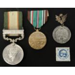 India General Service Medal with North West Frontier 1937-39 Clasp to 12012 Sep Prithi Chand 2-12