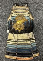 Japanese Samurai Armour Breastplate Dō or dou . Originally purchased at Sotheby's and retains lot