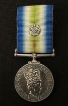 ERII South Atlantic Medal with Rosette to ribbon to Mem (M) 1 SF Hastings D162453K, HMS