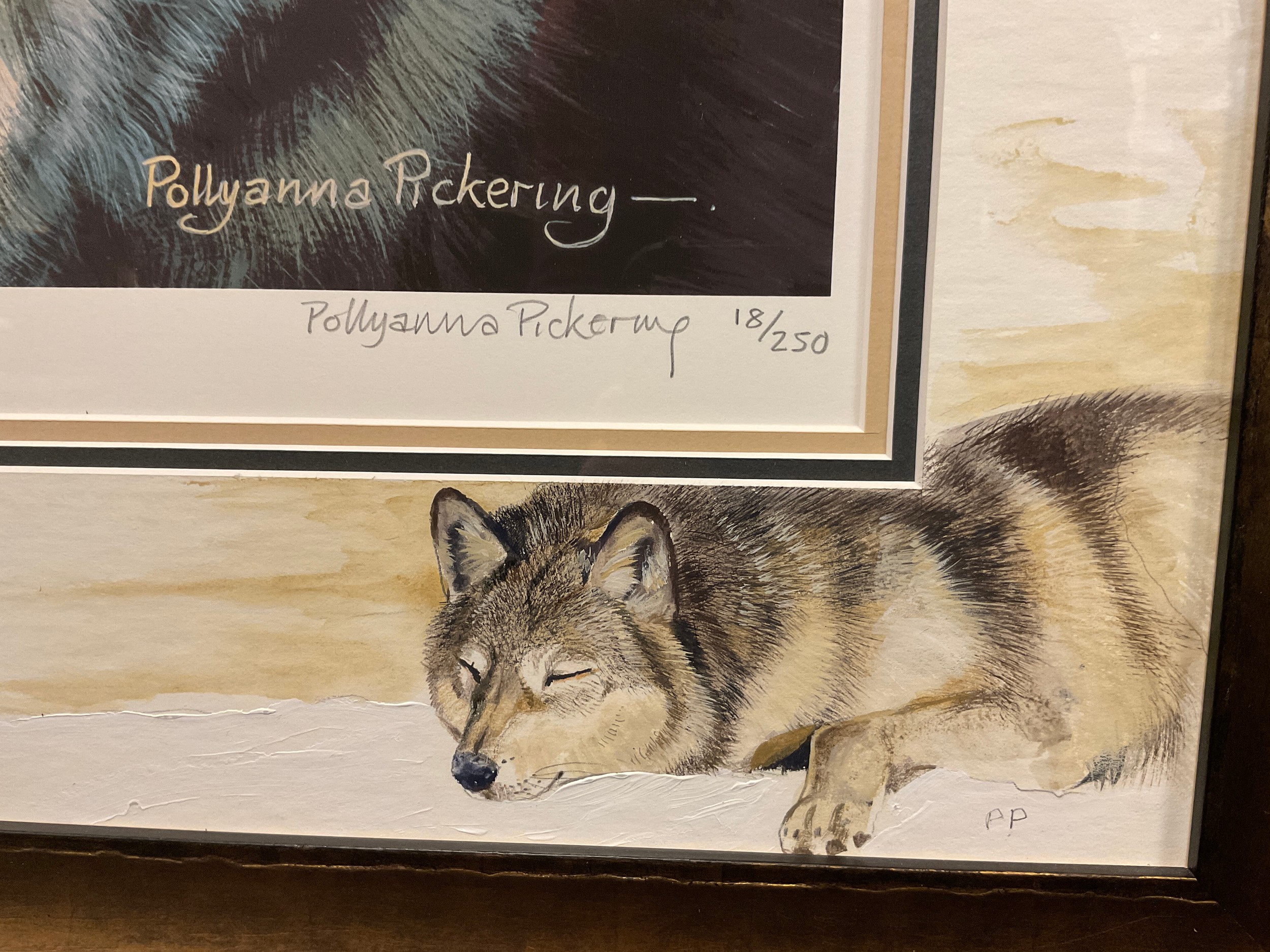 Pollyanna Pickering (1942 - 2018) I Am Wolf, limited edition print 18/250, signed in pencil to - Image 2 of 2