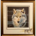 Pollyanna Pickering (1942 - 2018) I Am Wolf, limited edition print 18/250, signed in pencil to