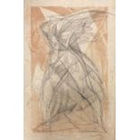 Jacques Villon (1875 - 1963), Abstract Composition, Mouvement, lithograph on Japan paper, initialled