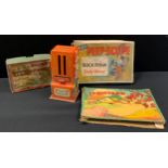 Toys & Juvenalia - a Cecil Series Farmyard set, boxed; a Kay Peep-Scope, boxed; a tinplate chocolate