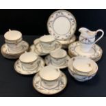 A Royal Worcester Rosemary tea service, for eight, pattern No.700518