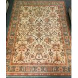 A 20th century Aubusson type pure wool carpet, the Ashbourne design, by Handmade Carpets Ltd., of