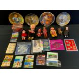 Boxes & Objects - 1997 £2 coins; uncirculated coin set; dolls; Mercury BT and other phone cards;