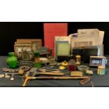 Boxes & Objects - Kodak 116 box camera; others, French Etains D'Art pewter vase; silver plate;