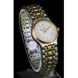 A ladys Longines Flagship stainless steel wristwatch