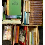 Books -novels and reference inc Ben-Hur, Just William, minerals and geology etc