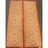 A pair of Laura Ashley Malmaison runners, rugs or carpets, each 223cm x 66cm (2)