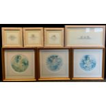 Gordon King, set three limited edition lithograph prints, Lace, Satin & Silk; Warwick Higgs, Ready