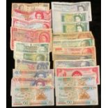 Notaphily: UK & foreign banknotes: including issues from British/East Caribbean States, Cyprus,