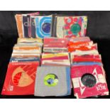 Vinyl records - 7" Singles Including Anthony Newley - It's All Over; Peter Noone - Walnut Whirl;