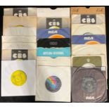 Vinyl records - 7" Singles and Promotional Copies IncludingIan Hunter - Who Do You Love (Promo);