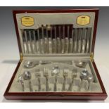 A canteen of silver plated cutlery, by Viners, Sheffield