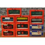 A collection of Rivarossi (Como, Italy) HO scale rolling stock, comprising 2206 Illinois Central