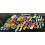 Toys - a collection of play worn die-cast model vehicles, various, Corgi, Dinky, etc
