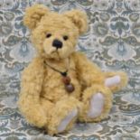 Charlie Bears CB173718 Brook teddy bear, exclusively designed by Isabelle Lee, 33cm high