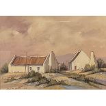 Dallas Smith On the Veldt, Near Cape Town, South Africa signed, inscribed to verso, oil on board,