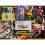 Toys & Juvenalia - a collection of boxed and unboxed diecast models, some play worn models,