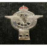 Automobilia - a mid-20th century car badge, Civil Service Motoring Association