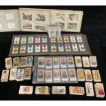 Cigarette cards including Will's cigarette cards, medals, woodworking, senior service, city arms etc
